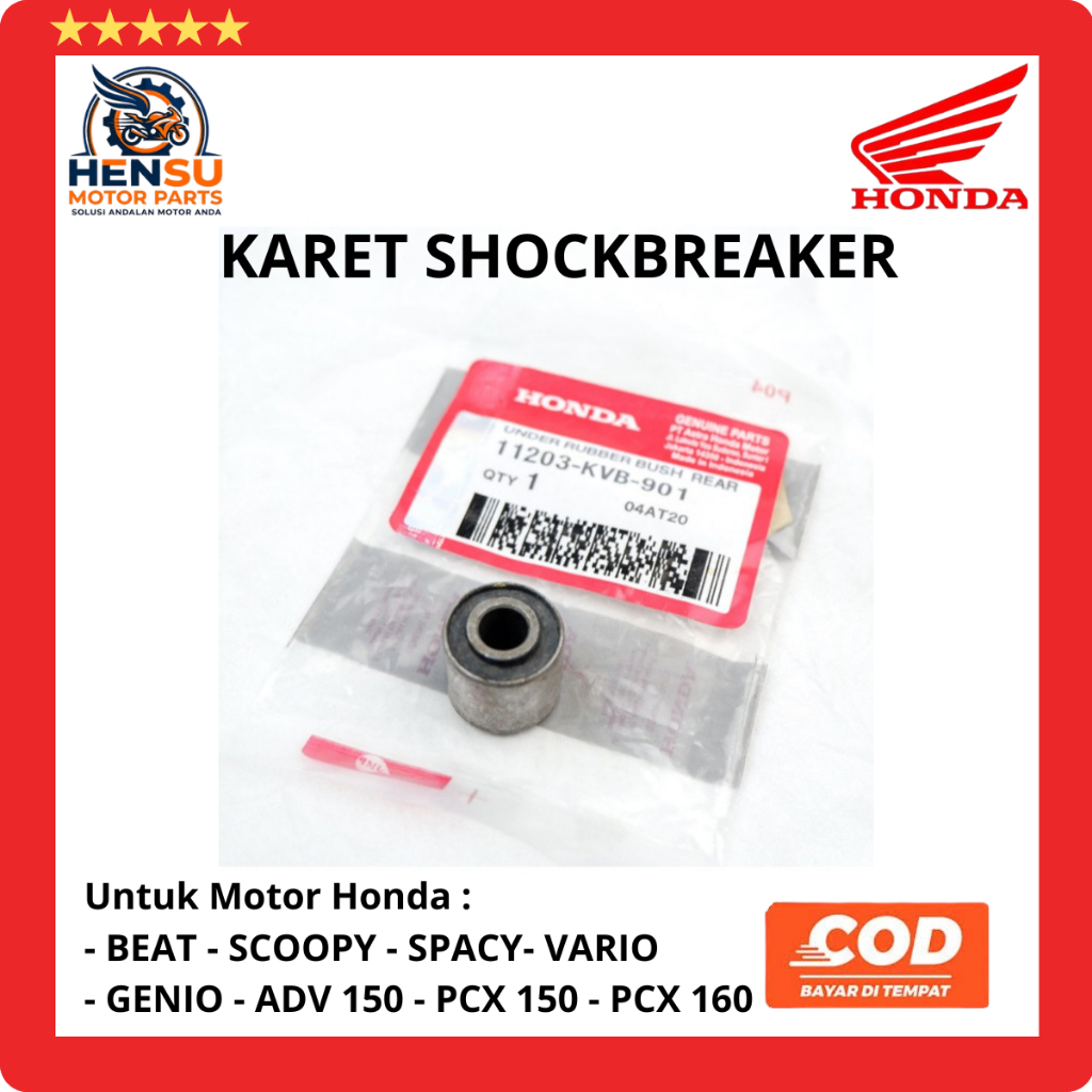 karet shockbreaker belakang Honda- karet bosh shock belakang - Bos Bosh Shock Breaker Belakang Honda
