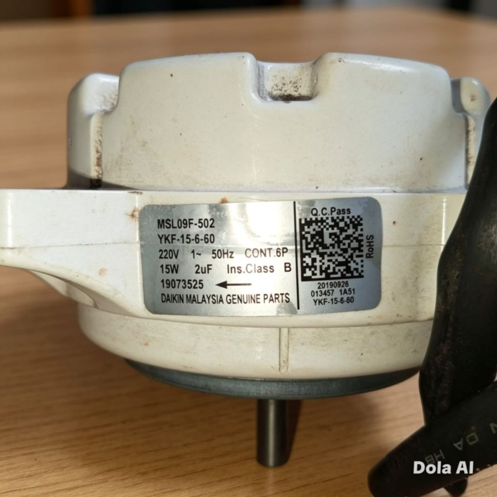 motor kipas outdoor AC Daikin 1pk