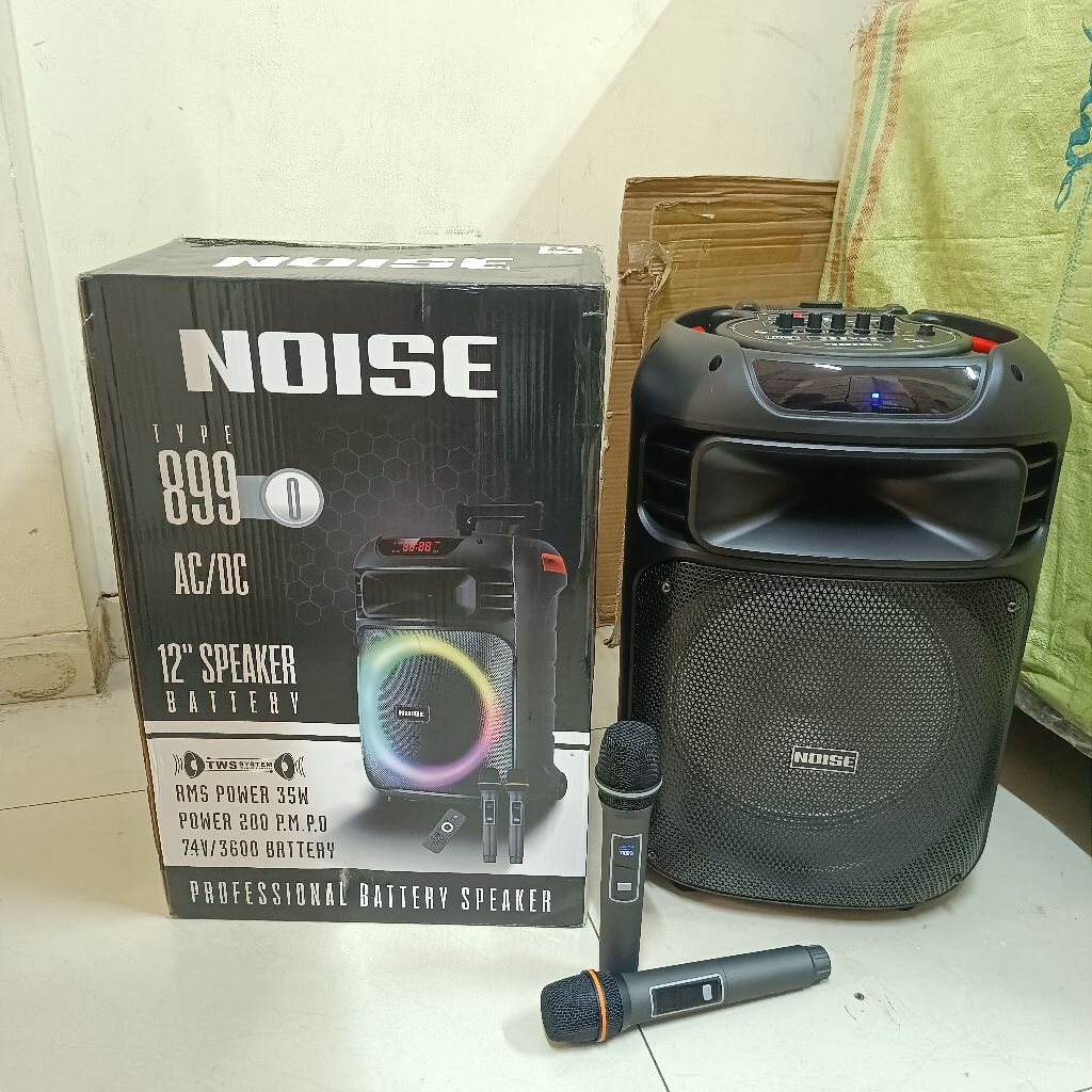 Speaker Portable 12 inch Noise 899 O Original Bluetooth Portable Noise 12 inch 899 O Original