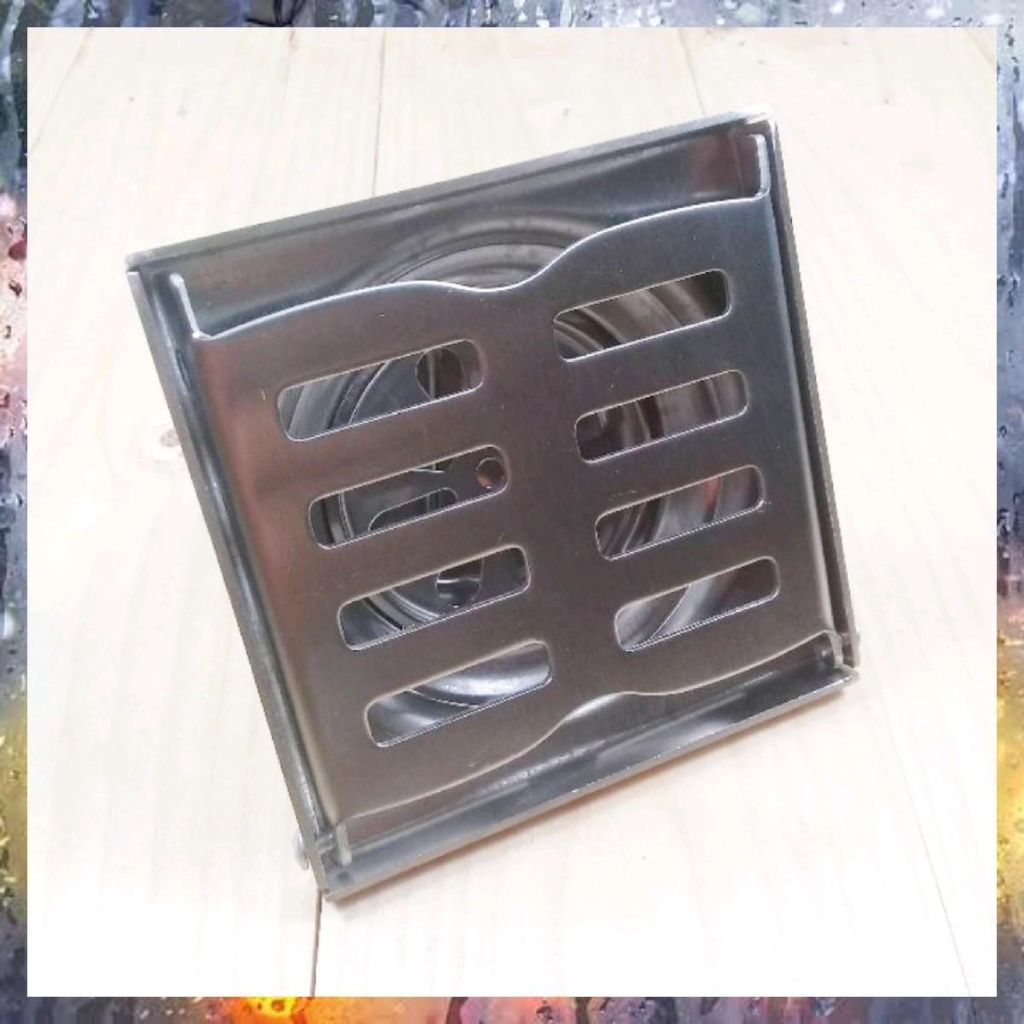 Floor Drain Stainles Model Engsel / Saringan Kamar Mandi Anti Tikus - floor drain
