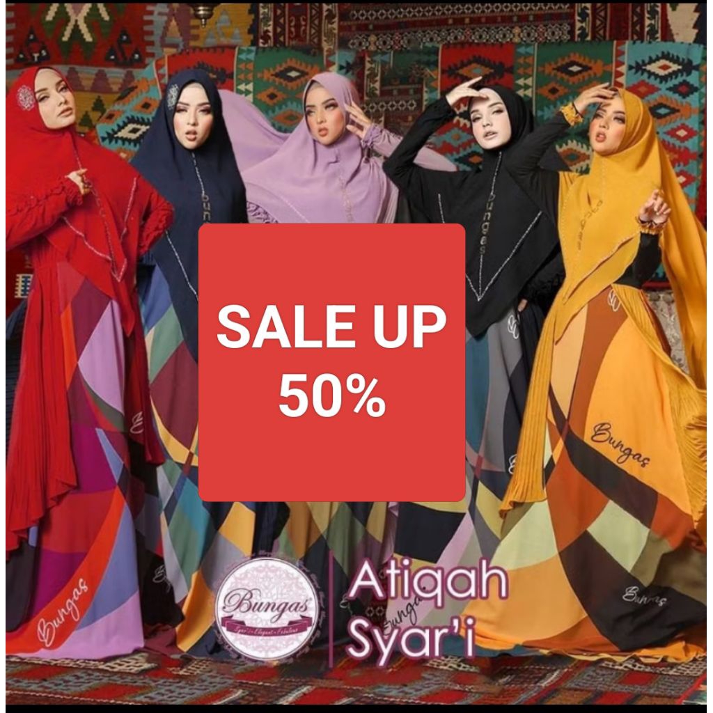 Gamis Syari Atiqah by Bungas