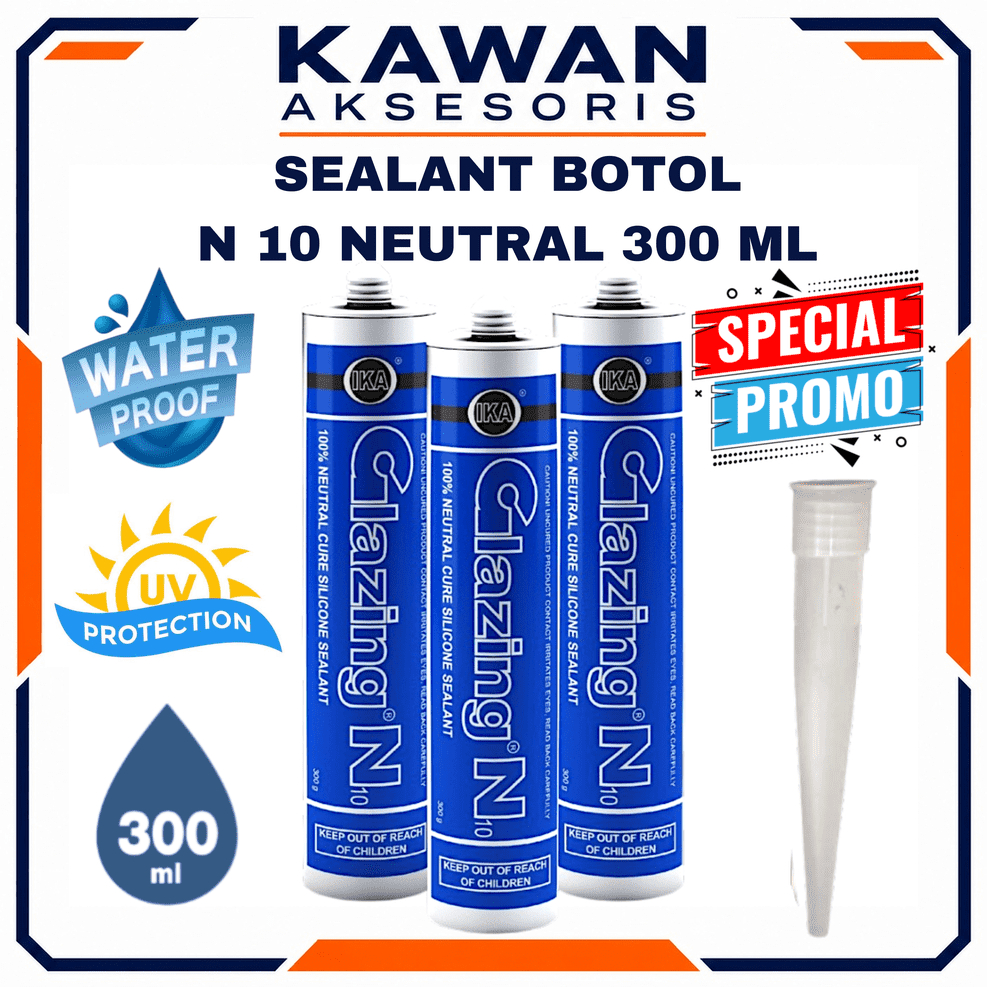 Sealant Botol N10 Neutral Glazing - 300 ML
