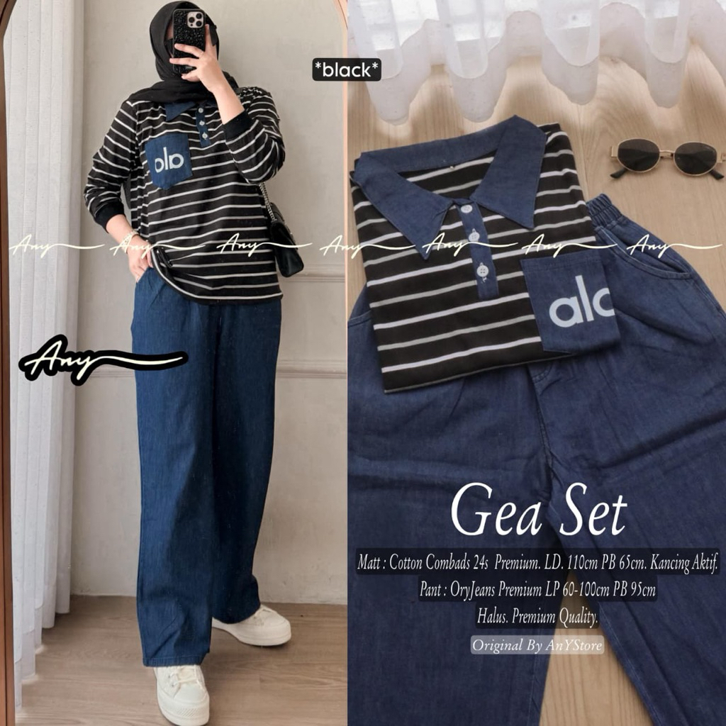 GEA KELLY SABILA YUKIE INTAN LESLA RIMEL LIZE EDINA LOKA ZERA EMBIA SENCA SET ORIGINAL BY ANY STORE 