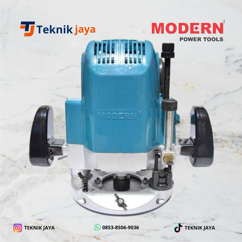 Mesin Profil Kayu Modern / Mesin Trimmer Router Modern