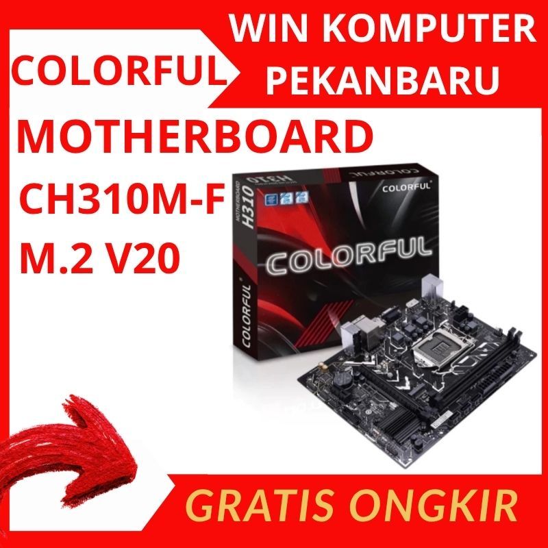COLORFUL C-H310M-F M.2 V20 MOTHERBOARD DDR4 LGA 1151