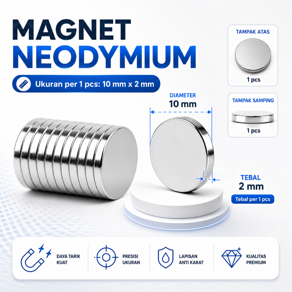 Magnet 10mm x 2mm