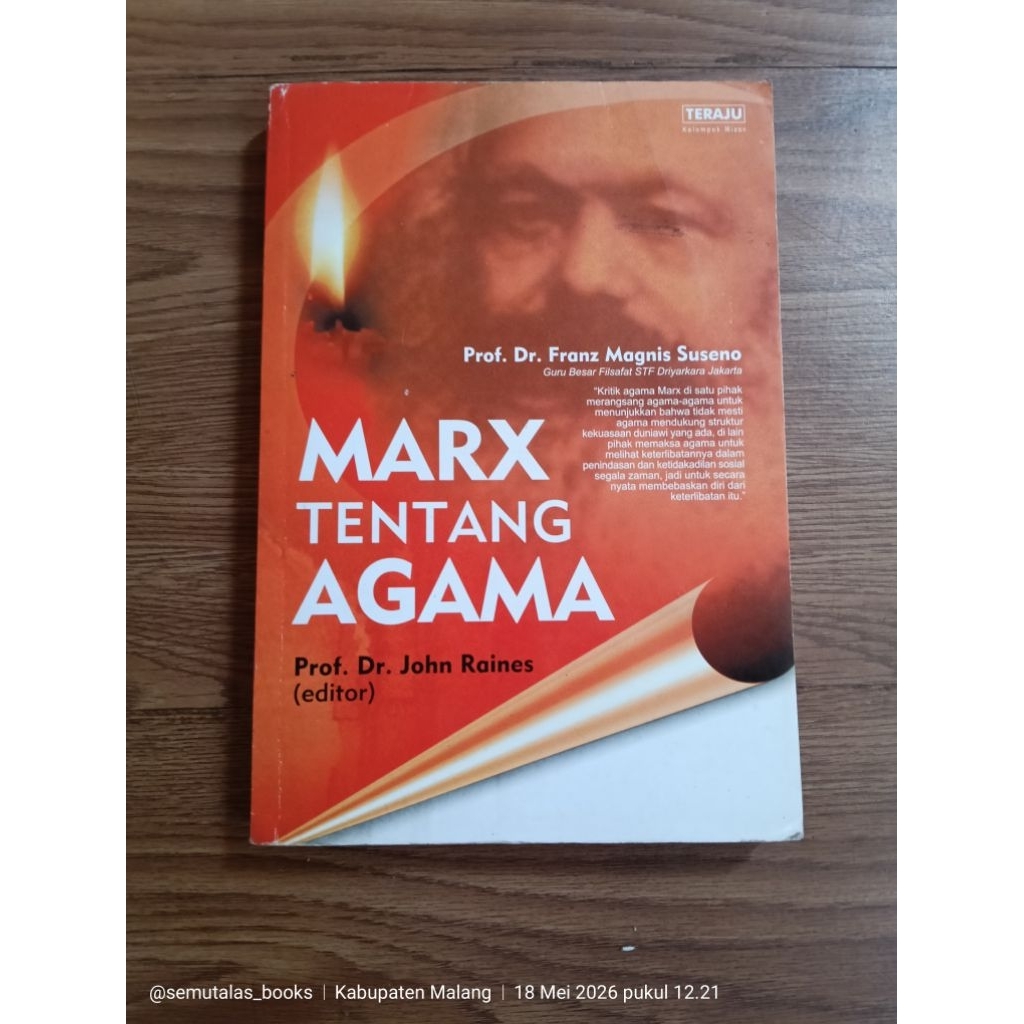 Karl Marx Tentang Agama