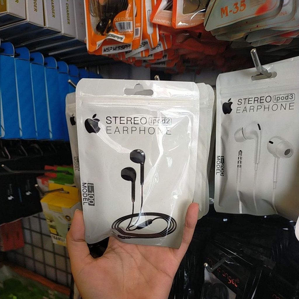 stereo earphone  ipod2 model i-100