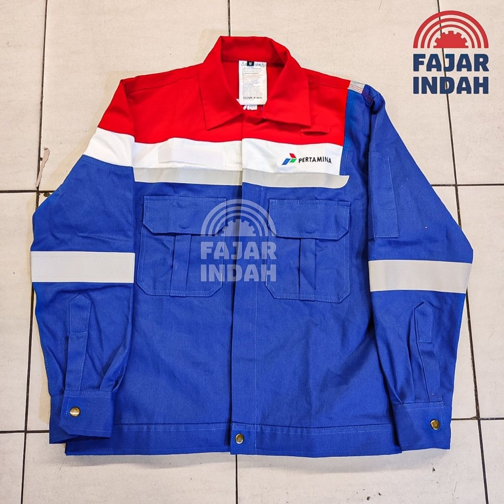 Wearpack Nomex Pertamina Baju Atasan Nomex Pertamina Berkualitas