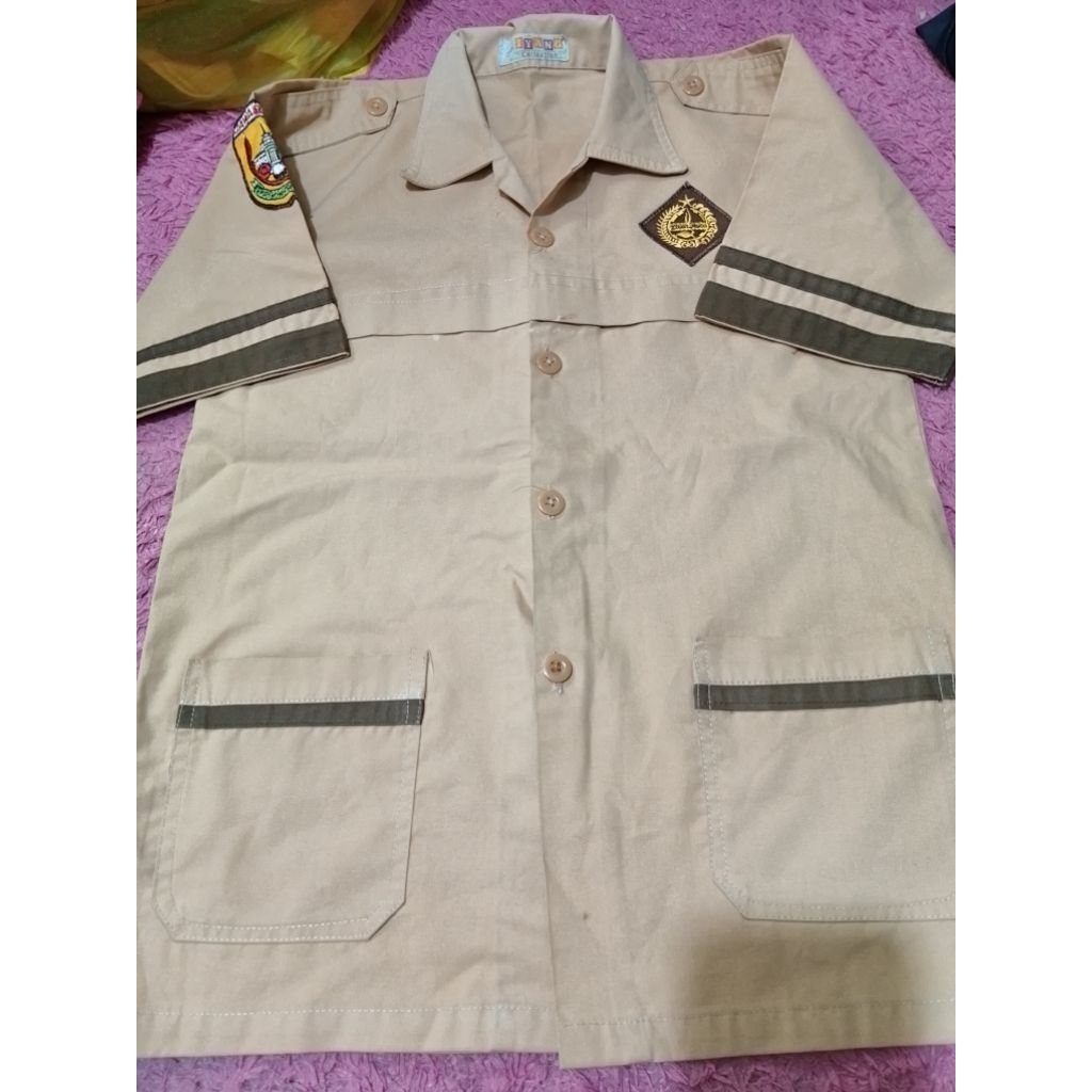 SERAGAM SEKOLAH SD/PRAMUKA/ROK/JILBAB PRAMUKA