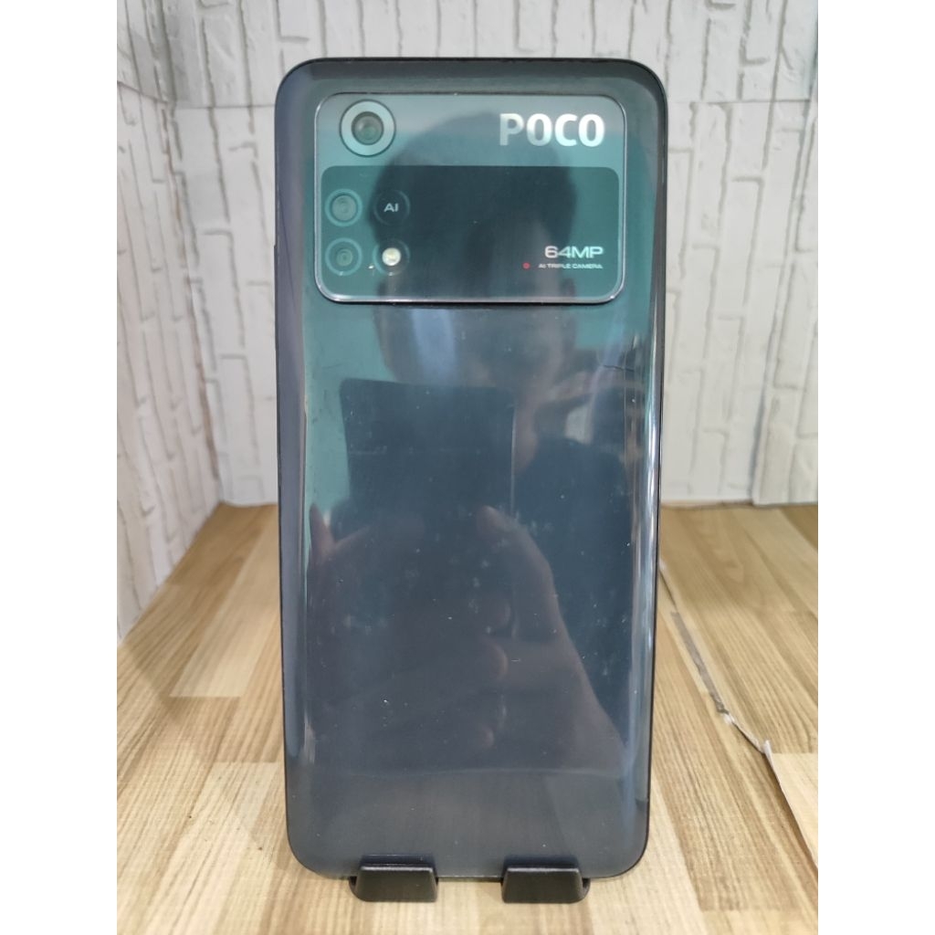 Xiaomi Poco M4 Pro 4G Power Black 8/256GB | NFC | LCD Gantian | Unit Only Ori Resmi |