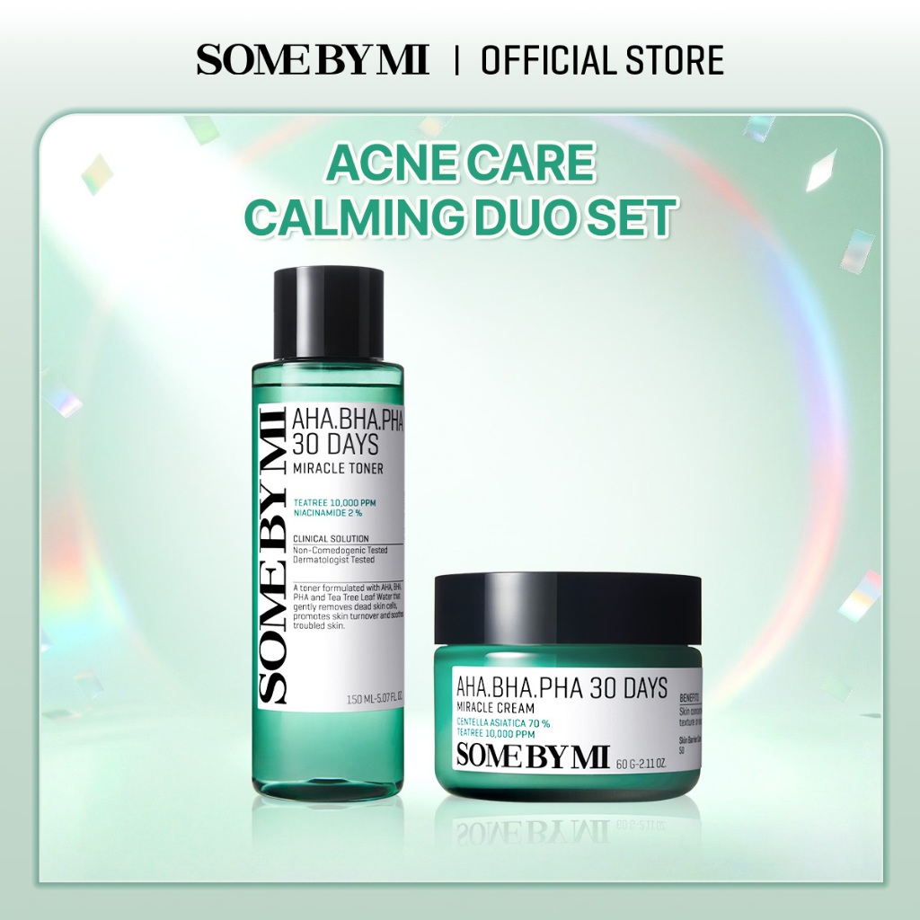 SOME BY MI Miracle Toner+Cream 2 Step Set