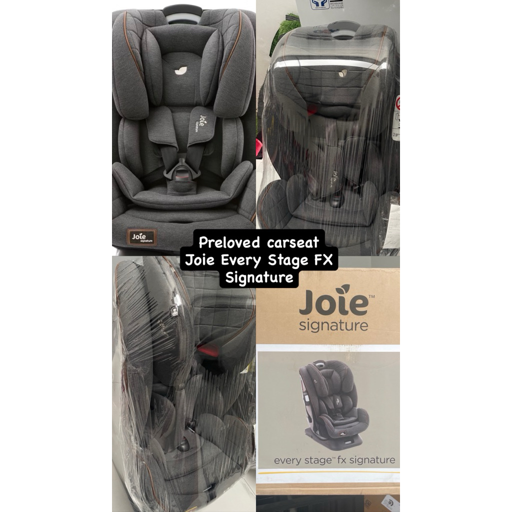 preloved car seat joie every stage signature murah