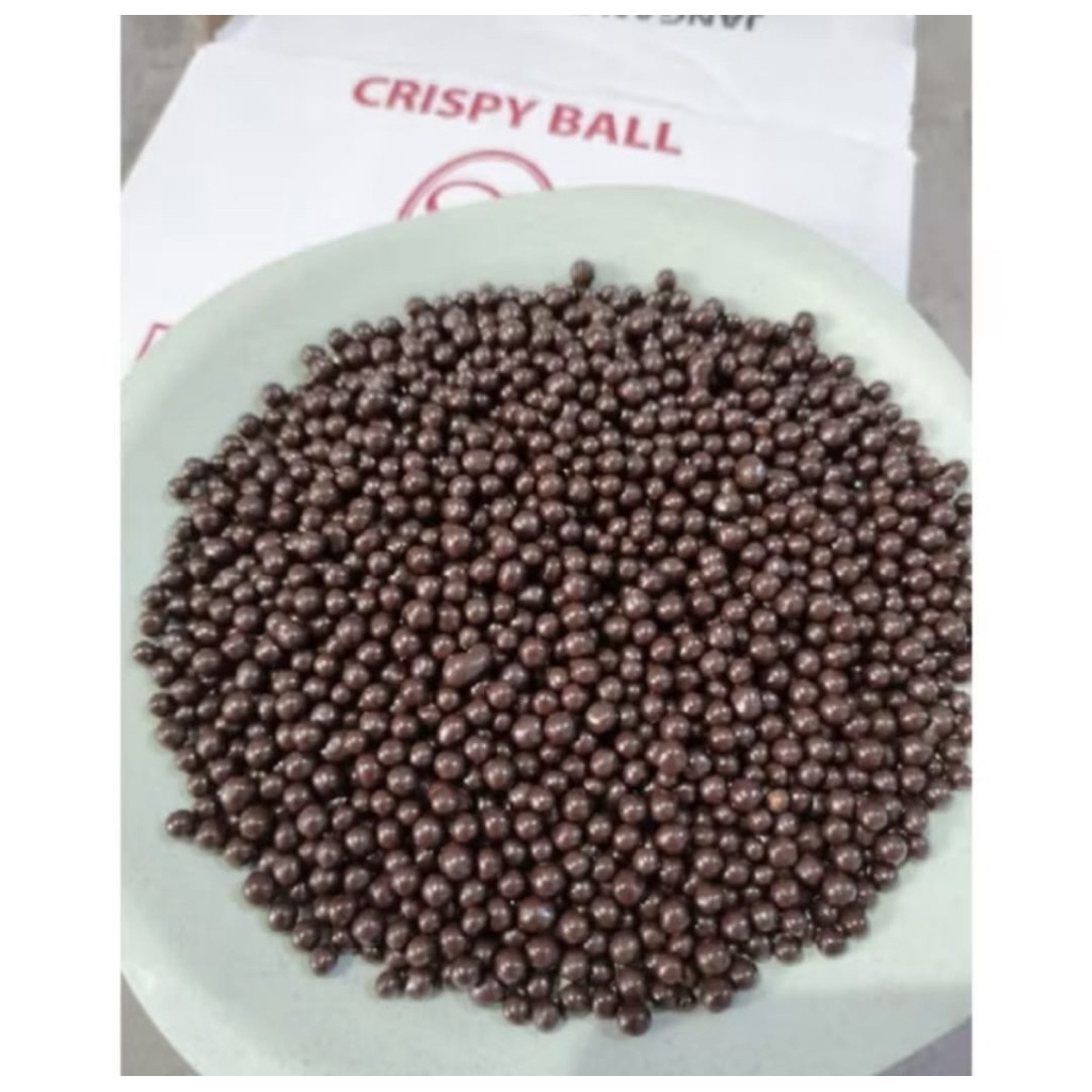 ELMER CRISPY BALL COKLAT 100GRAM / CRISPY BALL COKLAT ELMER 100GR / BISCUIT CHIP ELMER