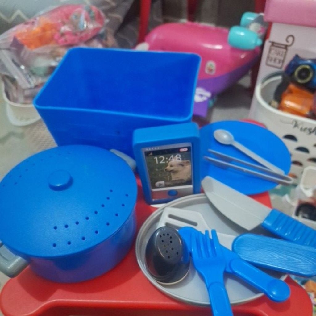 Mainan set masakan Little tikes ori