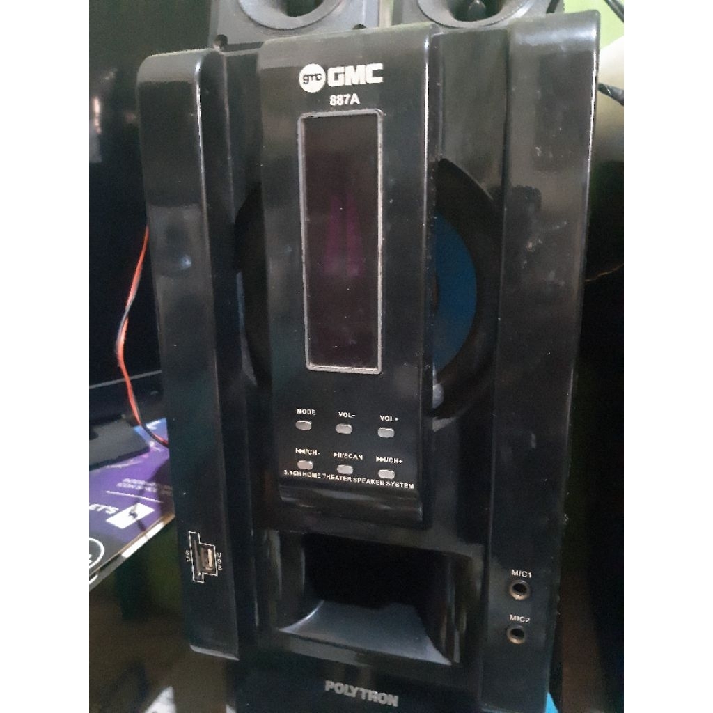 SPEKER SUBWOOFER GMC 887A BLUETOOTH