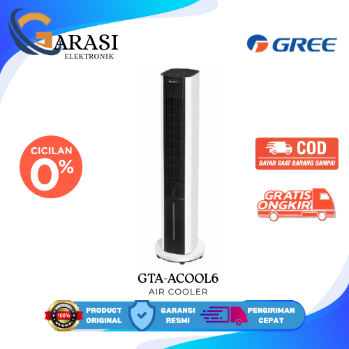 Air Cooler Gree GTA-ACOOL6 - Pemendingin Ruangan Putih 10.2kg