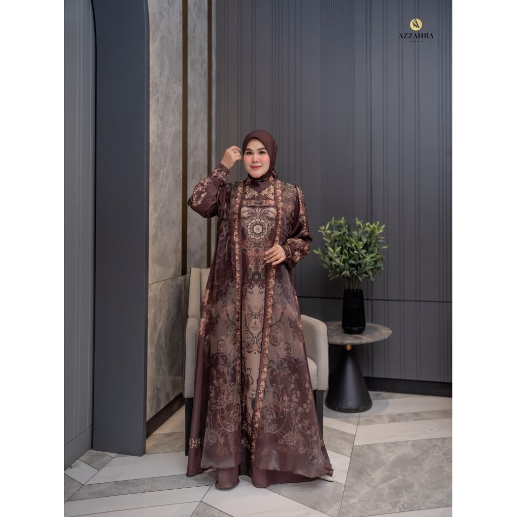 Sofia Humaira Series Dress Set Hijab by Azzahra