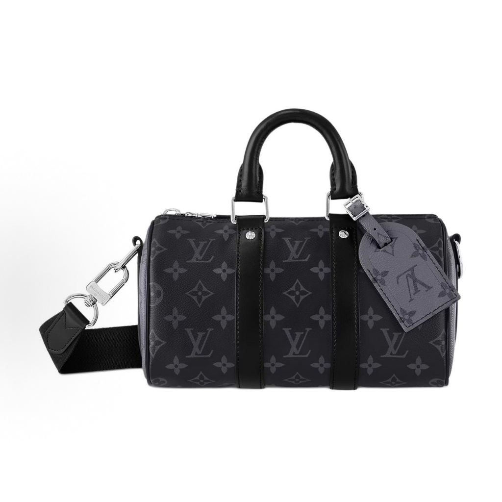 Menyediakan resi NEW Louis Vuitton KEEPALL 25 tas tangan