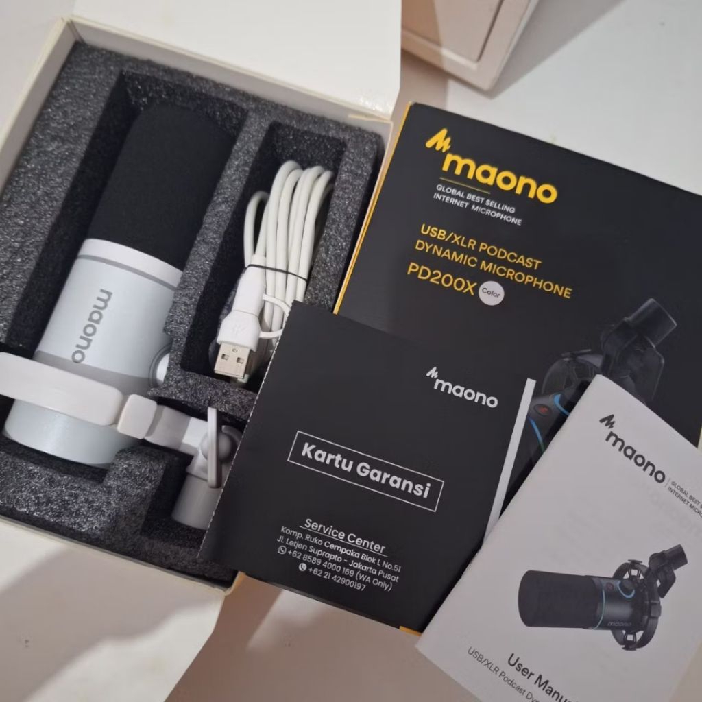 Maono PD200x free arm