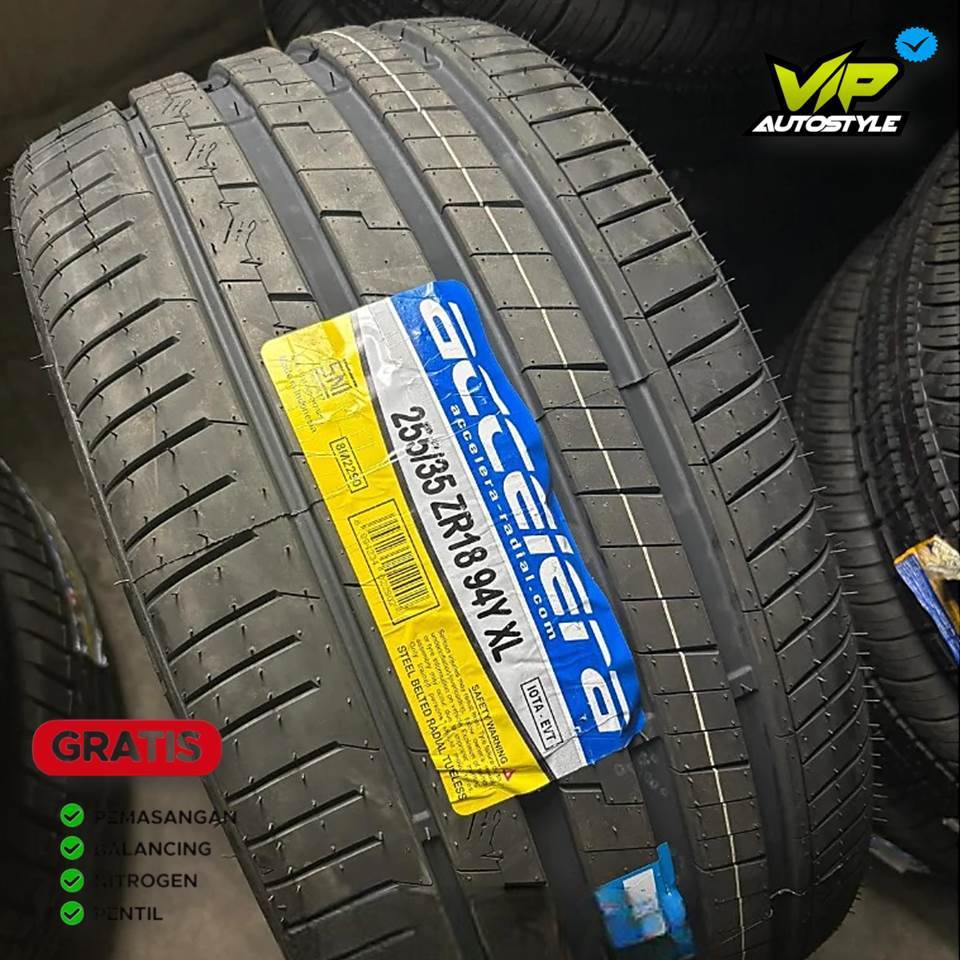 Ban Mobil R18 255 35 R18 ACCELERA iota EVT 255 35 R18 | Gratis pasang Bila ke toko