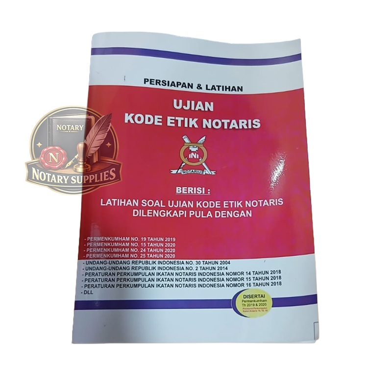 [TERBARU] Buku Ujian Kode Etik Notaris (UKEN)
