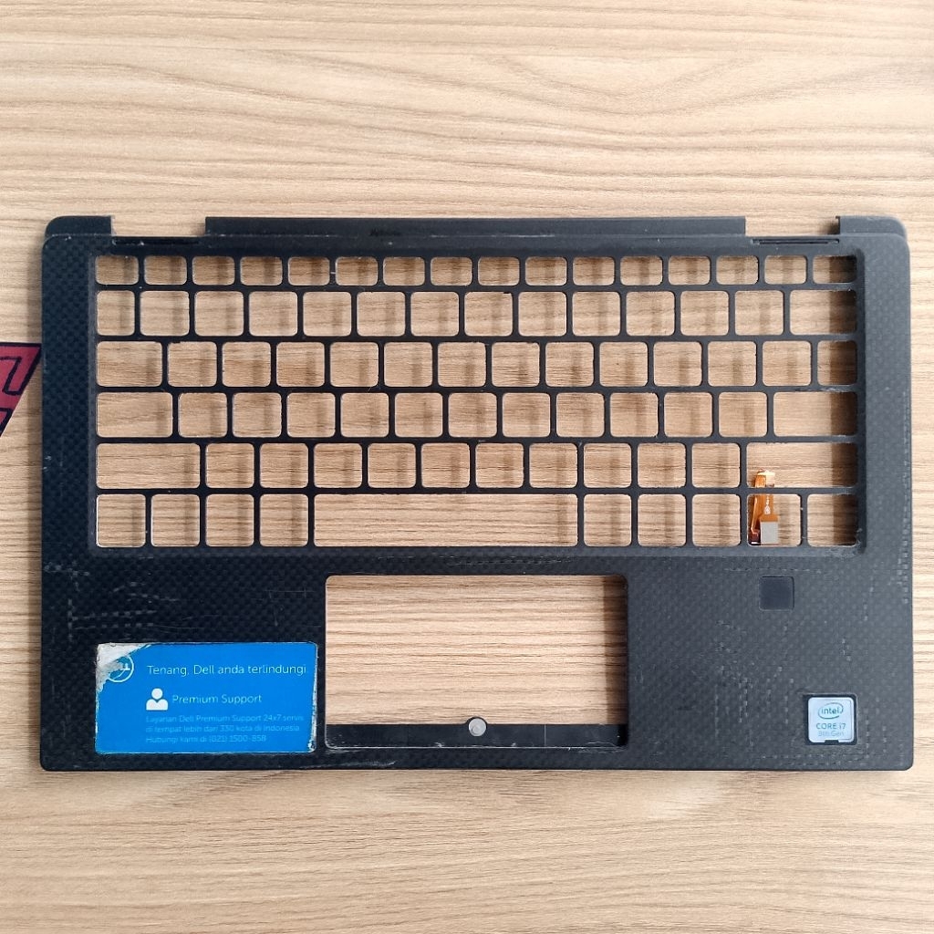 casing palmrest laptop dell xps 13 model p71g