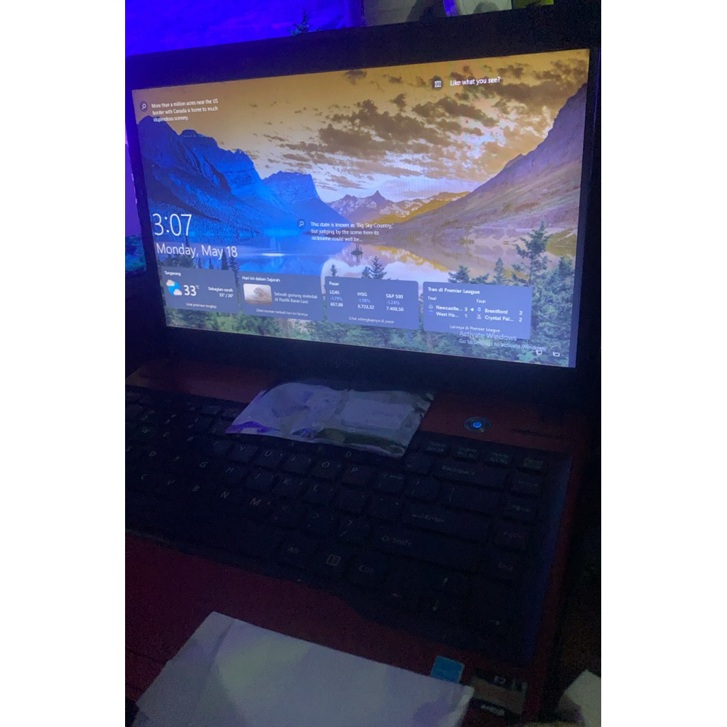 jual laptop fujitsu lh22 8gb ram 128gb ssd win 10 satset
