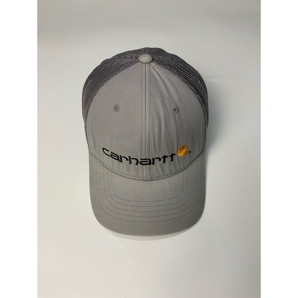 TOPI CARHARTT SCRIPT LOGO TRUCKER HAT