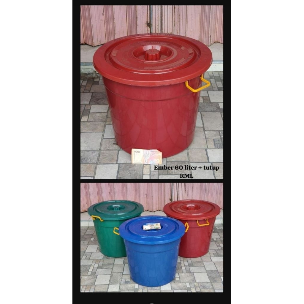 *EMBER 60 LITER TUTUP RML