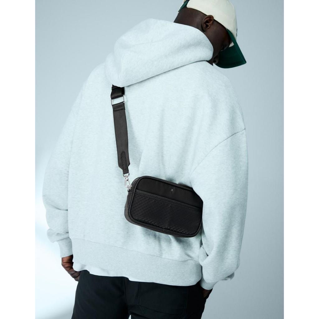 BERSHKA tas pria selempang cossbody bag kasual daily sling bag