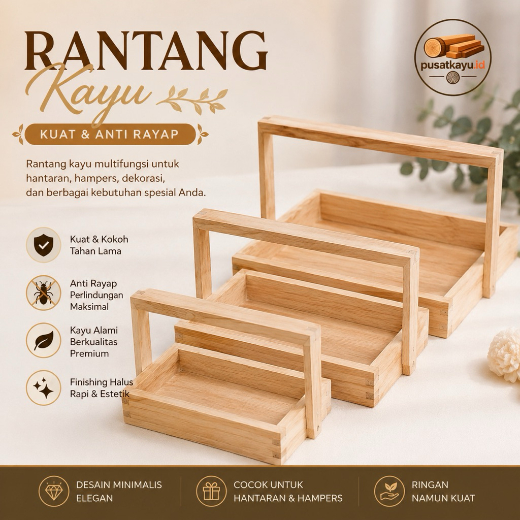 rantang kayu,keranjang kayu 30X20x5cm,keranjang kayu,ranjang kayu,keranjang susun,kotak kayu