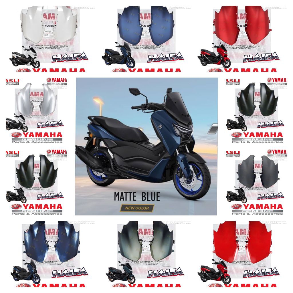 COVER PANEL SAYAP DEPAN NEW NMAX KANAN KIRI 2020 2024 B6H-F8351-00 B6H-F8377-00 ORIGINAL YAMAHA