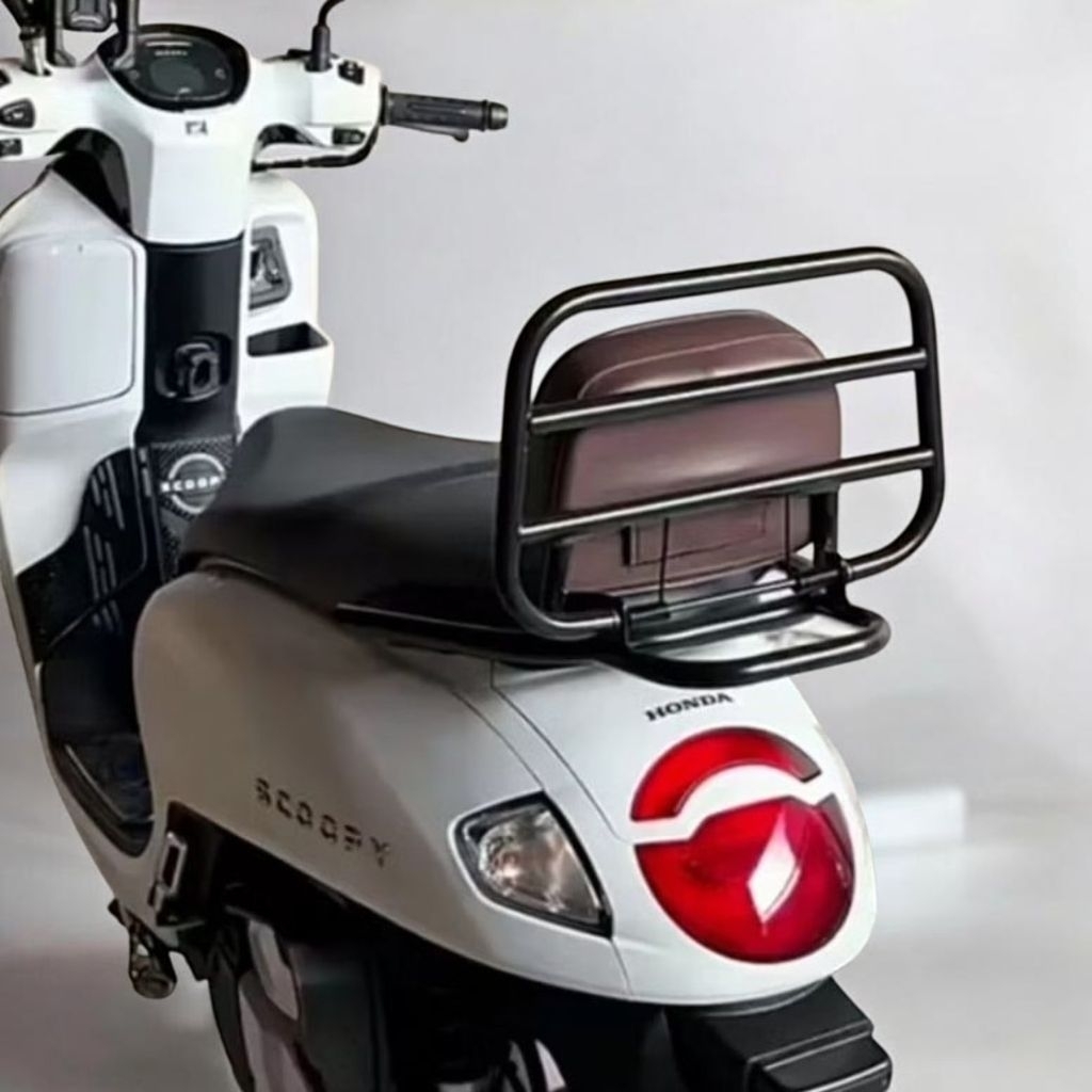 sandaran jok motor SCOOPY sandaran jok belakang lipat Honda SCOOPY GENIO
