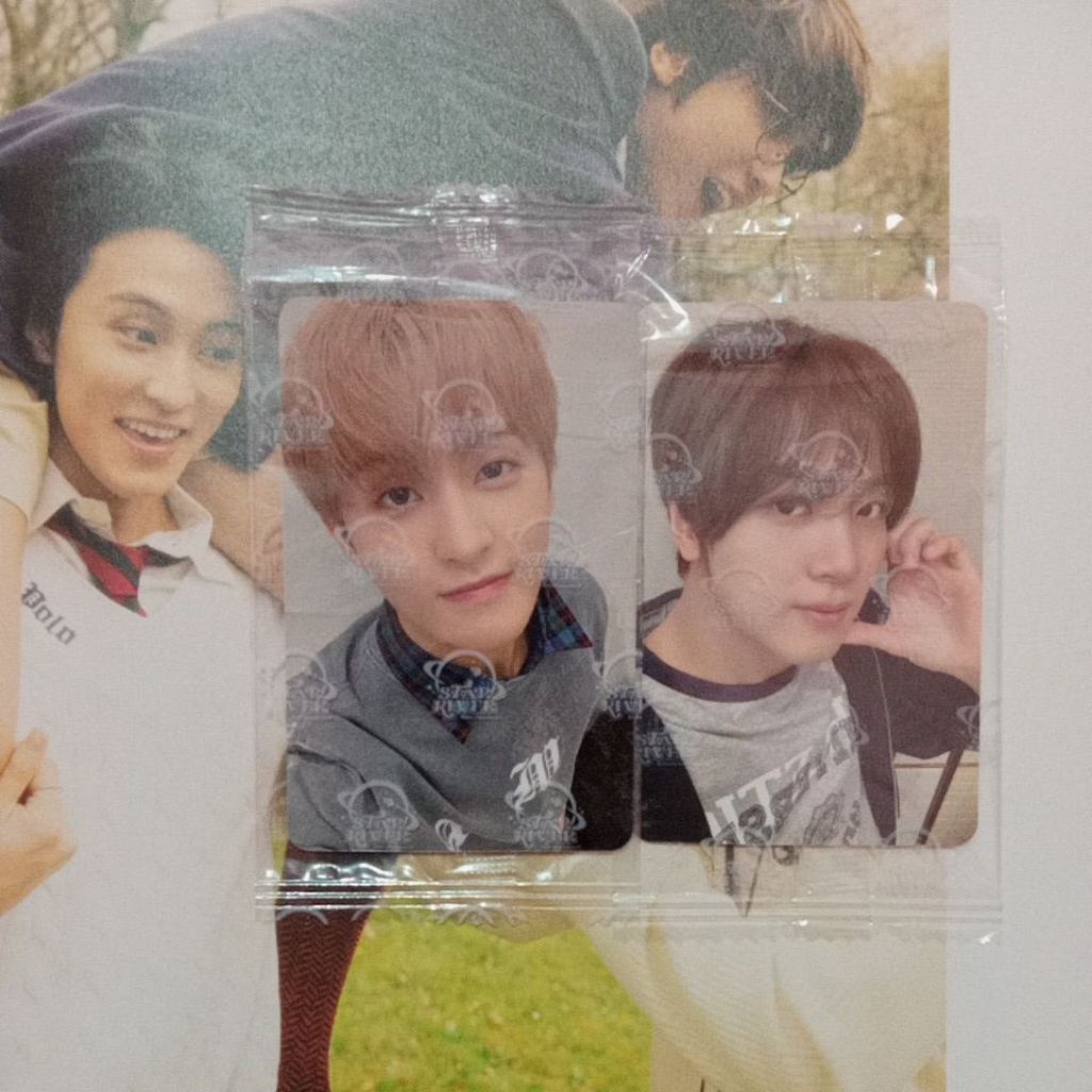 [READY] Set Photocard Sealed Mark Haechan Starriver fs BTTF in Shanghai 2.0 A ver markhyuck couple n