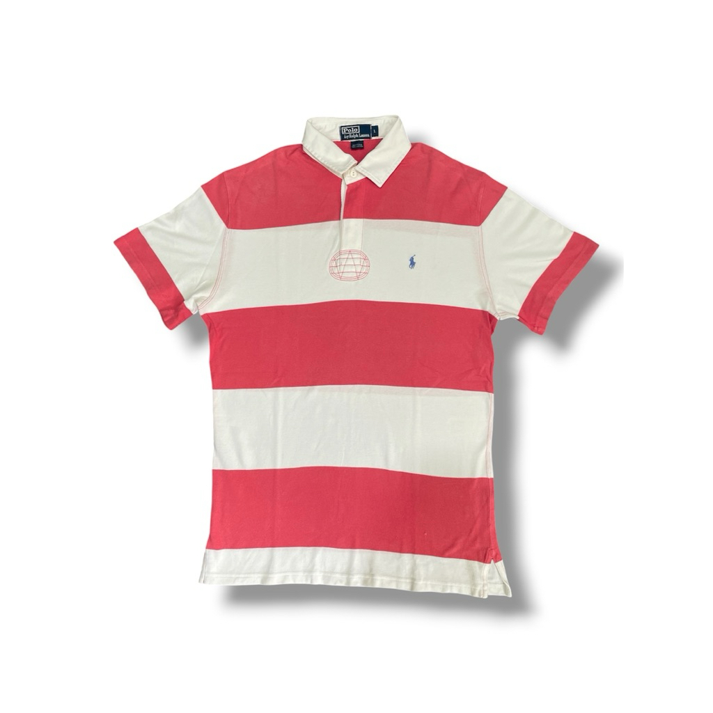 Baju Tshirt Kaos Kerah Polo Ralph Lauren Bekas Vintage