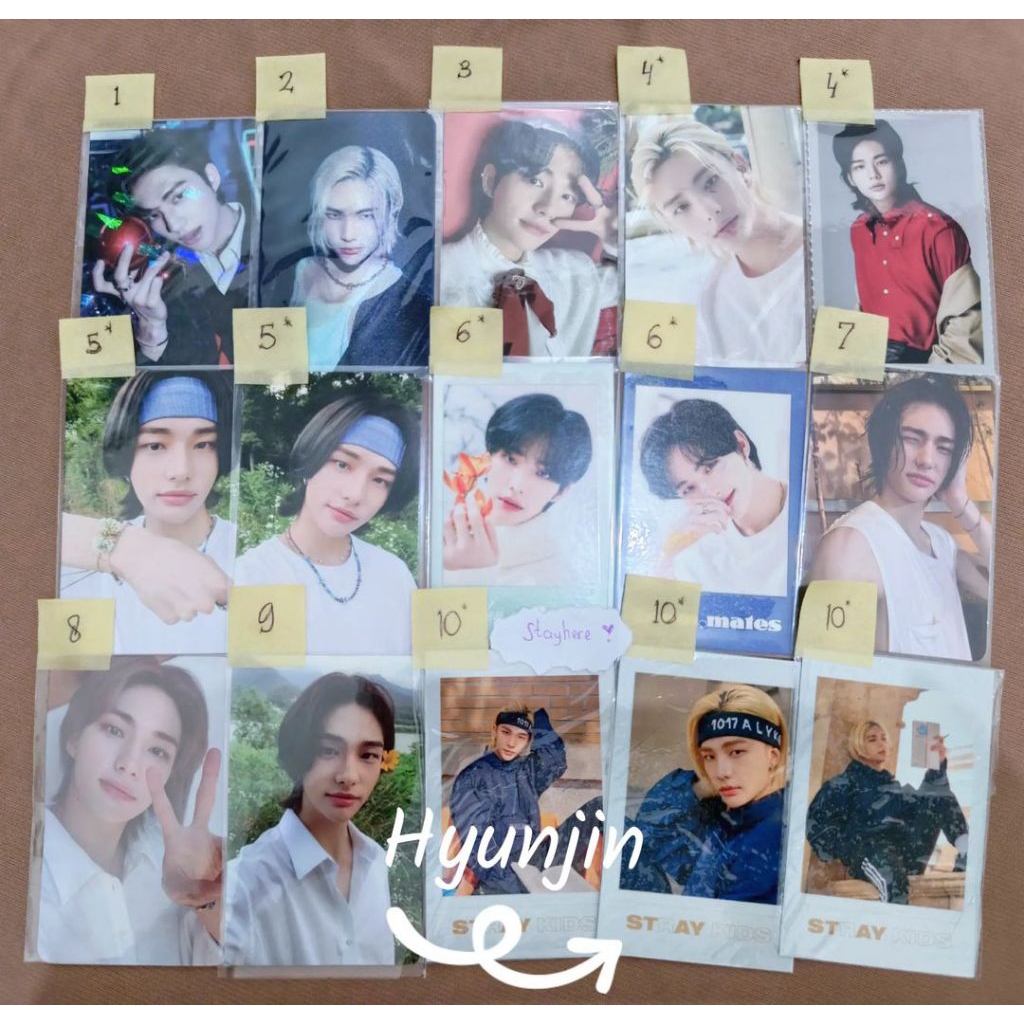 Pc Hyunjin Stray Kids 1-10 Cevel Noeasy SG Nacific
