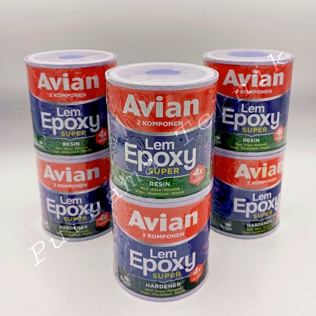 Lem Epoxy Super Lem Epoxy Avian Super 170 Gram