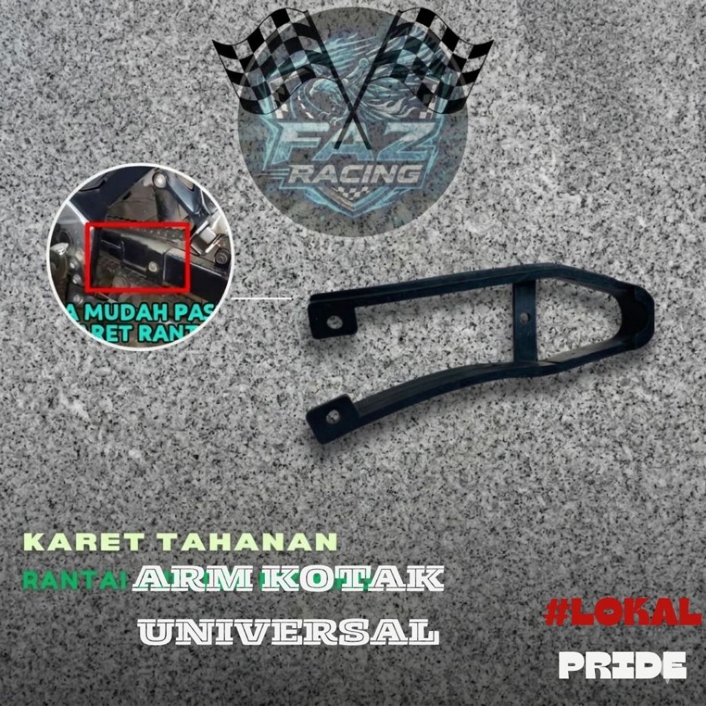 Karet Tahanan Rantai Motor Universal Semua ARM Kotak