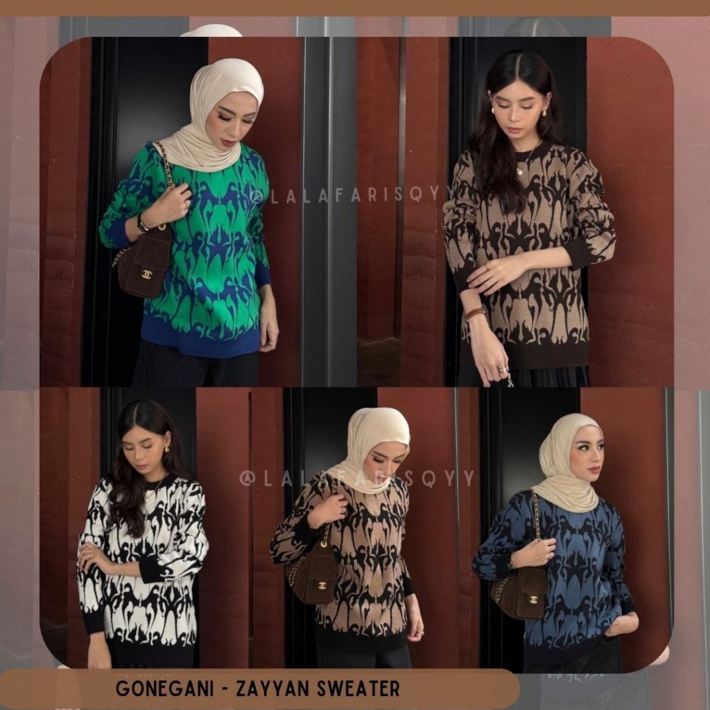 Zayyan Sweater Gonegani GG Sweater Gonegani