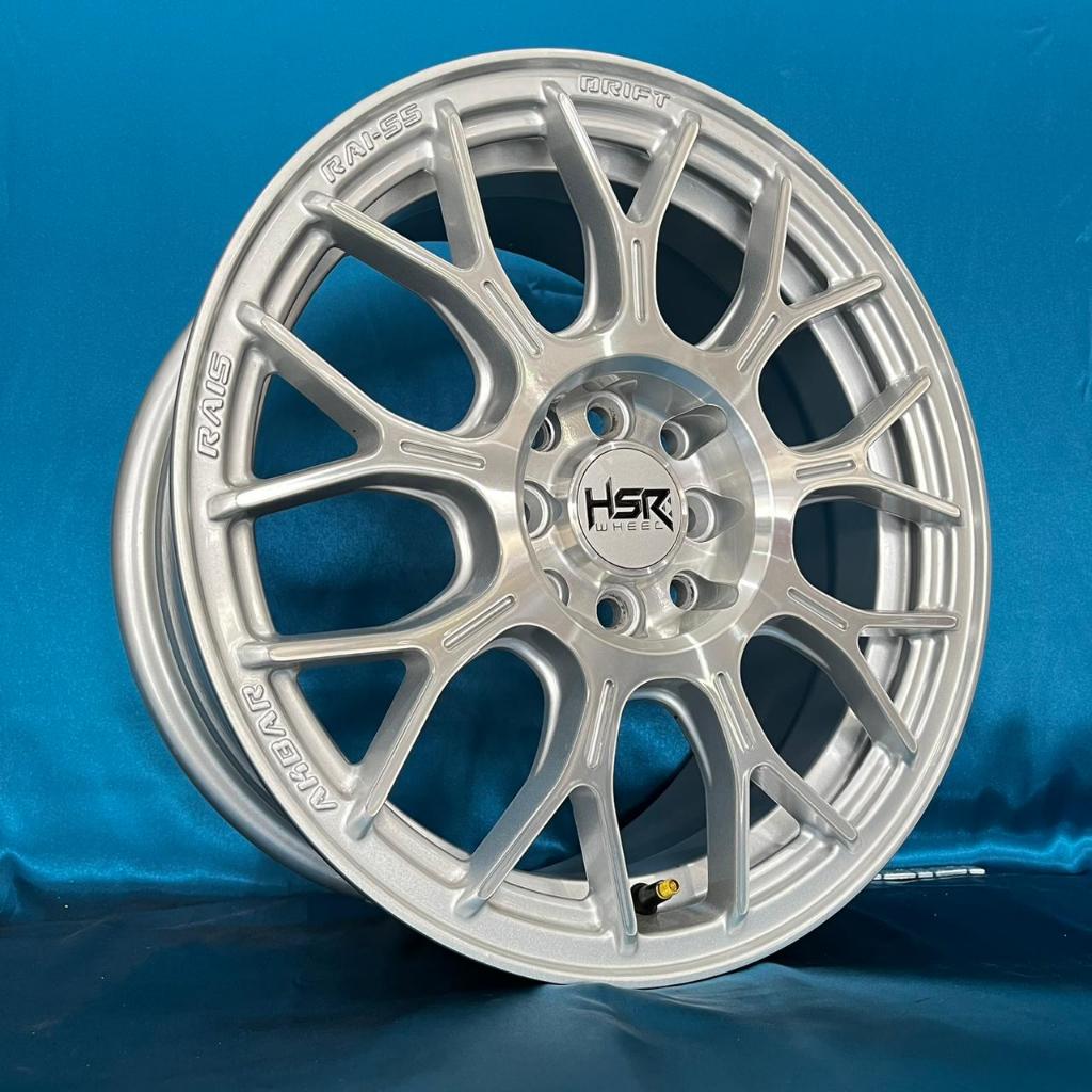 Velg Mobil Ring 16 HSR RAI S5 R16x7 H8x100/114.3 ET42 SDMFL PNP JAZZ