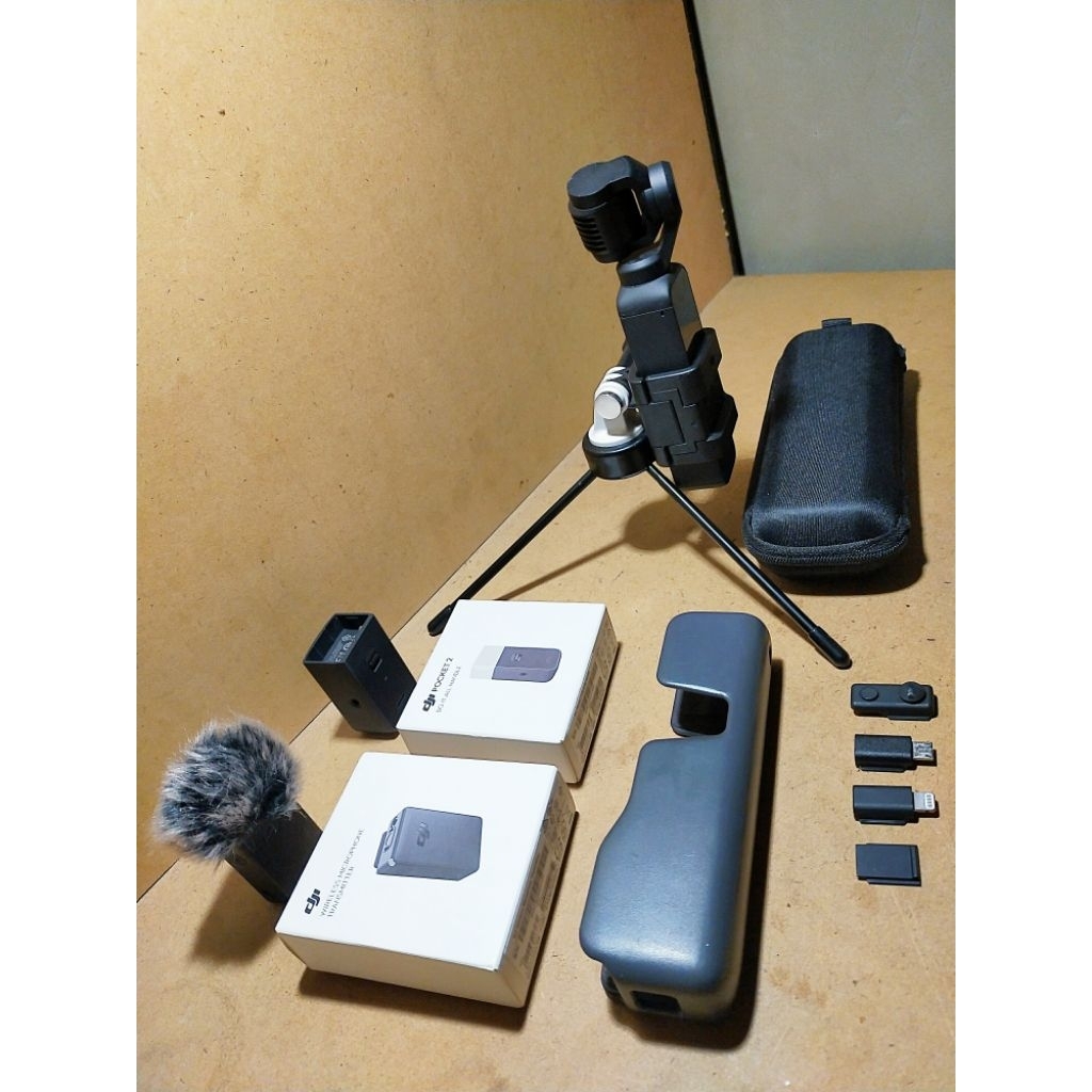 do it all handle dji osmo pocket 2 + mic dji osmo pocket 2 + fullset