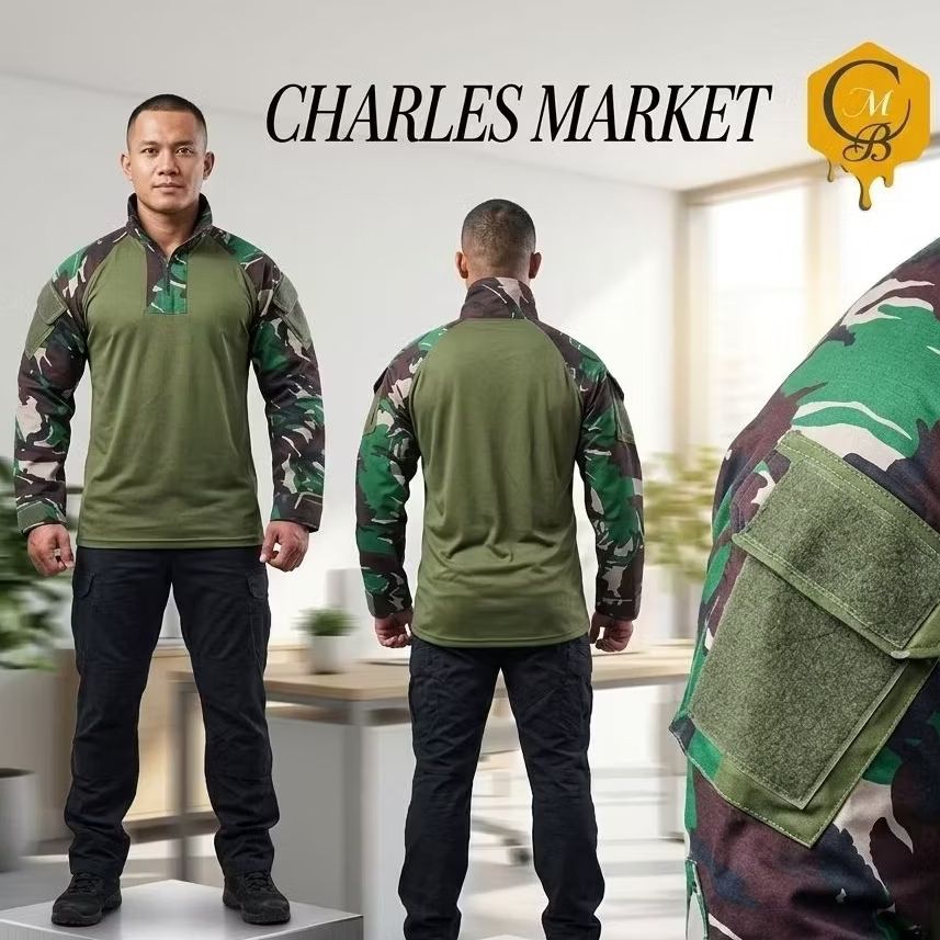KAOS BDU MALVINAS - BDU COMBAT MALVINAS - BAJU BDU BALOTELI MALVINAS