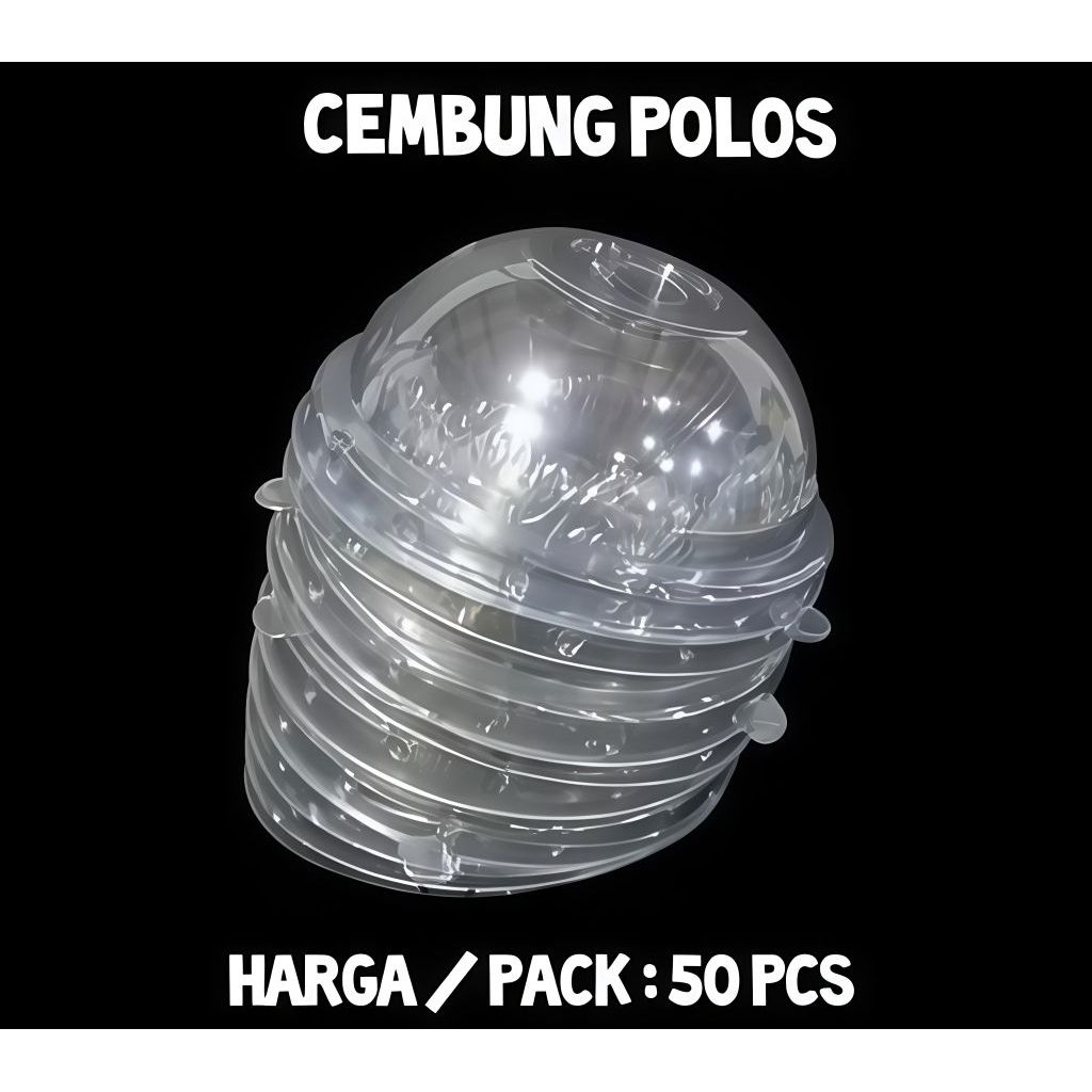 Tutup Gelas Plastik Cembung Bening Tutup Cup Cembung Tutup Gelas Plastik Lid Cup