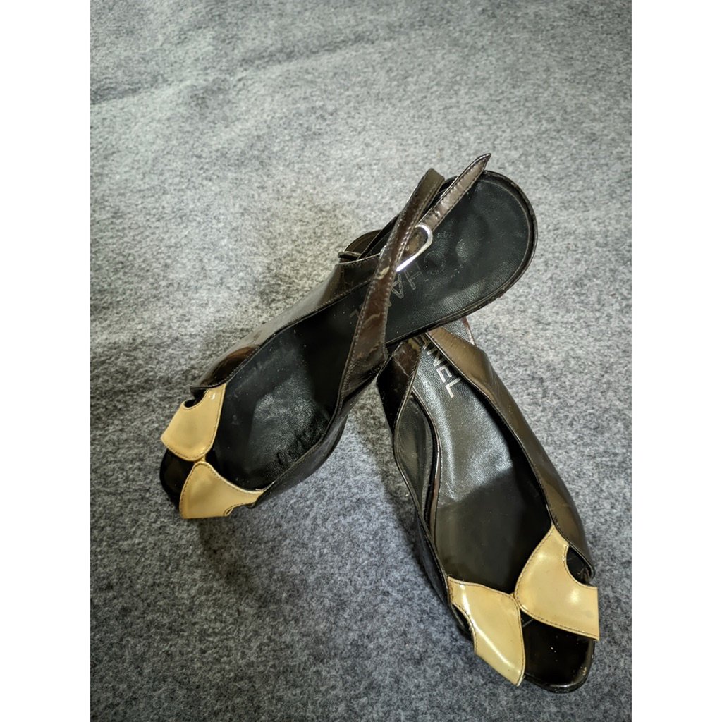 Chanel Slingback Pump High Heels not Flatshoes Sandal