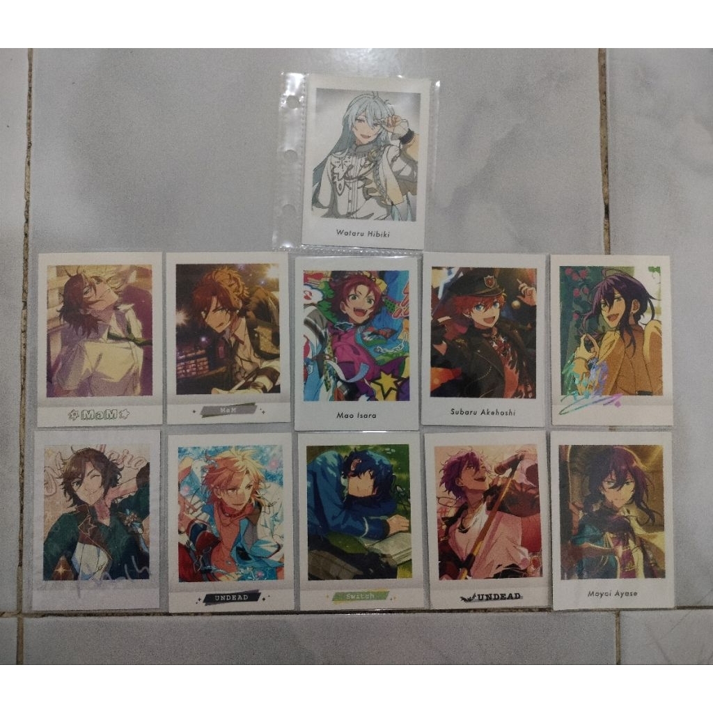 Ensemble stars Pasha Pa Shots Pashakore Bulk Wataru Hibiki, Madara Mikejima, Isara Mao, Akehoshi Sub
