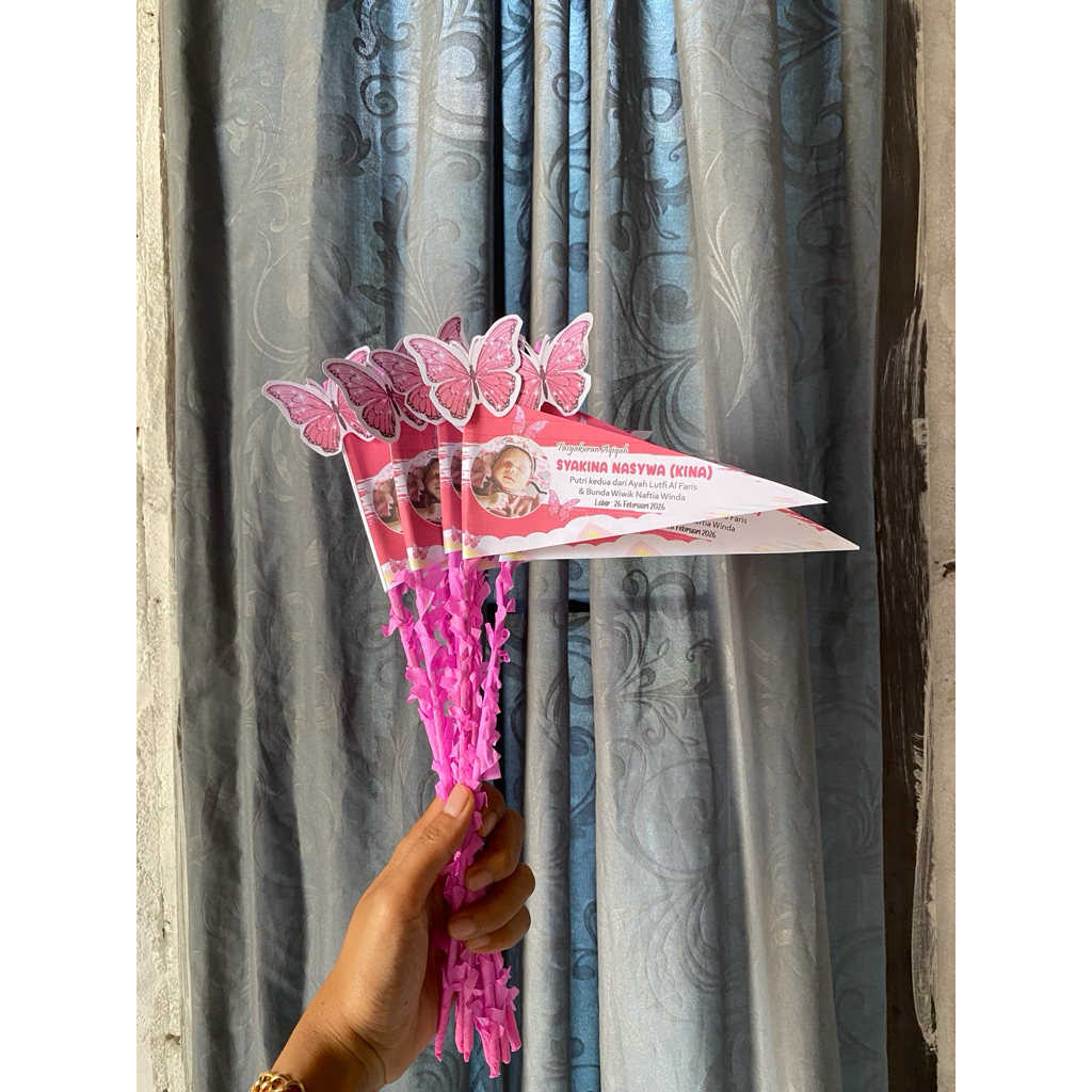 BENDERA AQIQAH KARAKTER/BENDERA TASYAKURAN