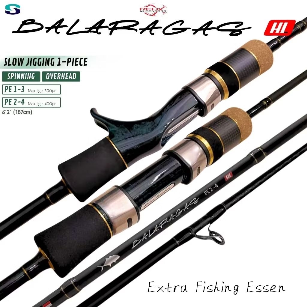Relix Nusantara BALARAGAS HL - Light Jigging One Piece, Spinning Rod