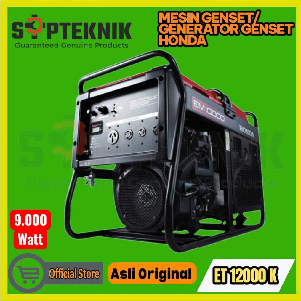 MESIN GENSET BENSIN ET12000 HONDA ORIGINAL
