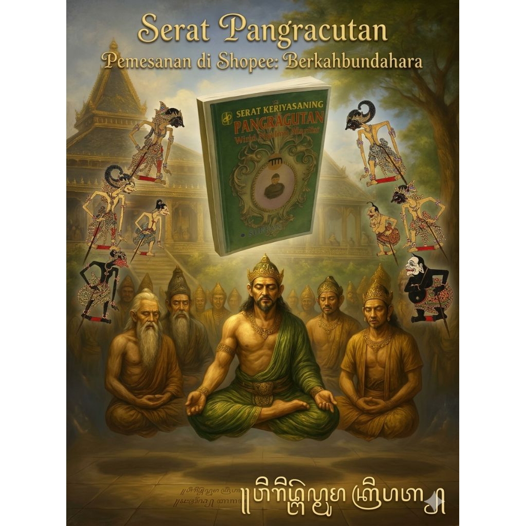 Buku Ilmu Makrifat,Serat Pangracutan,Ilmu Jawa Kuno.,buku kuno,buko langka.